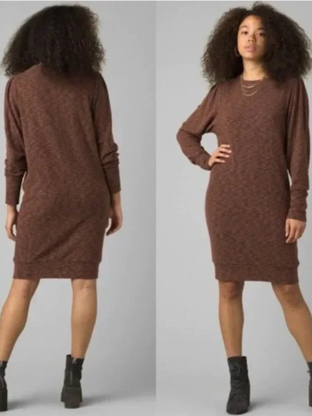 Prana Zada Dress - Orange Heather
